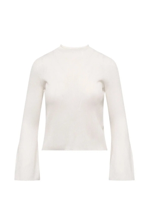 CFCL Soft Portrait bell-sleeve top - White