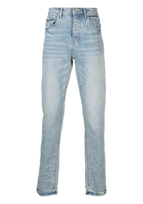 Purple Brand P005 mid-rise slim-leg jeans - Blue