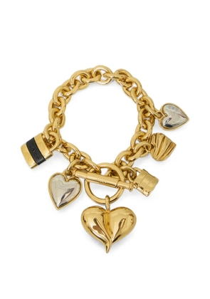 Chloé Paddington heart-charm bracelet - Gold