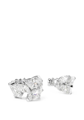 Swarovski crystal-embellished ear cuffs - Silver