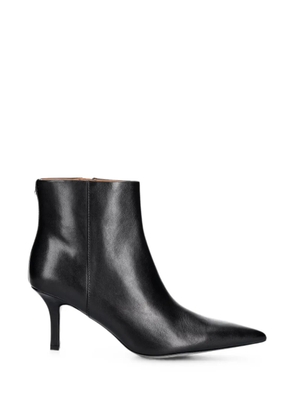Patrizia Pepe pointed-toe leather ankle boots - Black