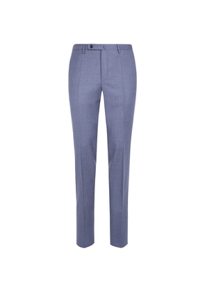 Incotex wool chino trousers - Blue