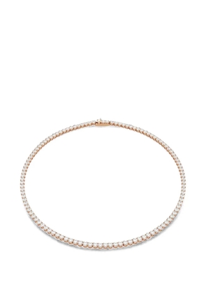 Swarovski crystal-embellished necklace - Pink
