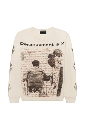 Enfants Riches Déprimés Derangement graphic-print T-shirt - Grey