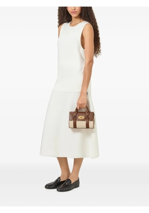 Mulberry mini Bayswater raffia shoulder bag - Neutrals