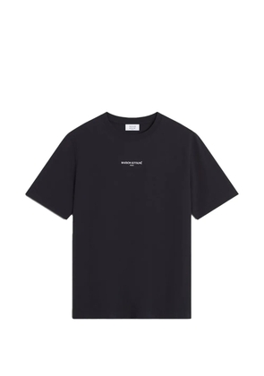Maison Kitsuné logo-print T-shirt - Black