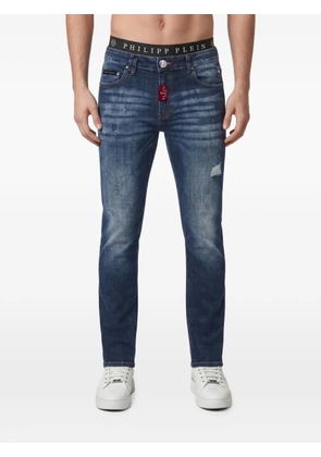 Philipp Plein straight Supreme fit jeans basic - Blue