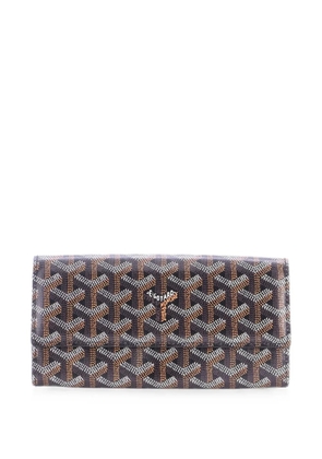 Goyard Pre-Owned Varenne Wallet Coated Canvas Long small wallets - Black