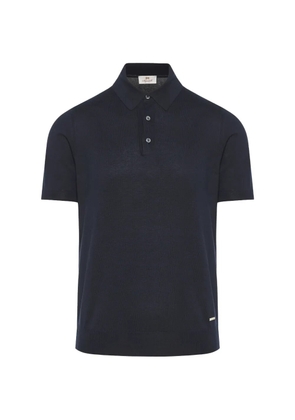 Enrico Mandelli short-sleeve polo shirt - Blue