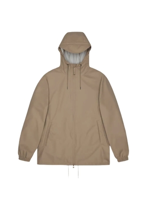 Rains Storm Breaker hooded jacket - Neutrals