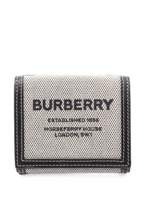 Burberry Pre-Owned 2000s Horseferry trifold wallet - White