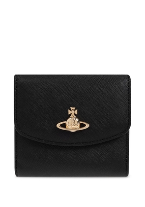 Vivienne Westwood Saffiano-leather wallet - Black