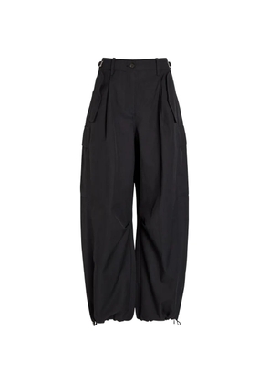 3.1 Phillip Lim pleated-detail cargo pants - Black