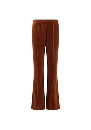 TOM FORD velvet-effect track pants - Brown