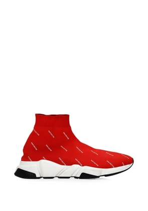 Balenciaga Pre-Owned Speed logo-print sneakers - Red