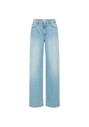 Iceberg faded wide-leg jeans - Blue