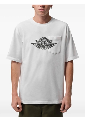 Jordan logo-print T-shirt - White