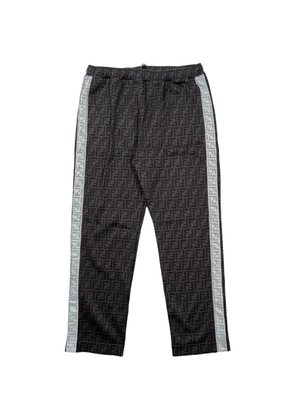 Fendi Pre-Owned FF logo-print track pants - Brown