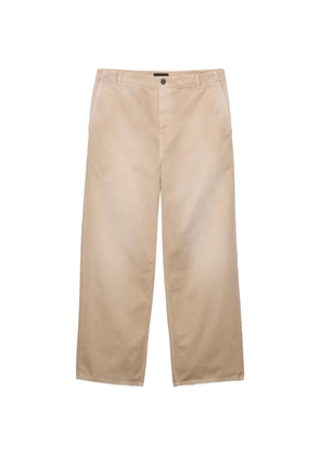 Prada gabardine pants - Neutrals