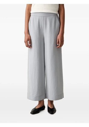 Marc O'Polo wide-leg elasticated palazzo pants - Grey