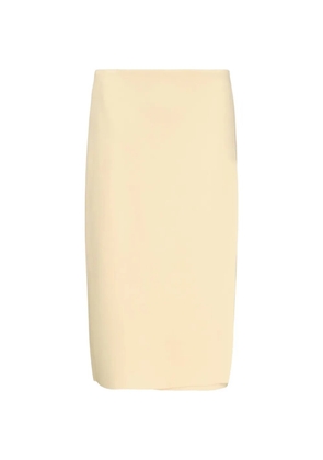 Jil Sander midi double-face wrap skirt - Neutrals
