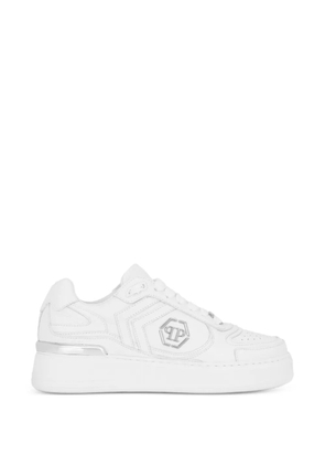 Philipp Plein Pit-Stop sneakers - White