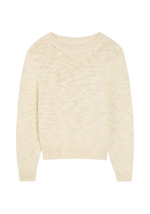 Suzie Kondi Kismet chunky-knit crew-neck sweater - Neutrals