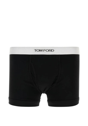 TOM FORD logo-print boxer briefs - Black
