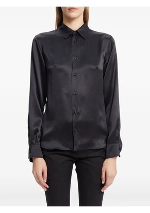 Ann Demeulemeester Lais lace-up shirt - Black