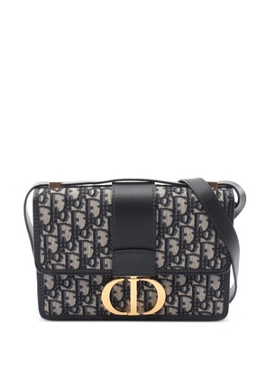 Christian Dior Pre-Owned 2010s 30 Montaigne Oblique shoulder bag - Blue