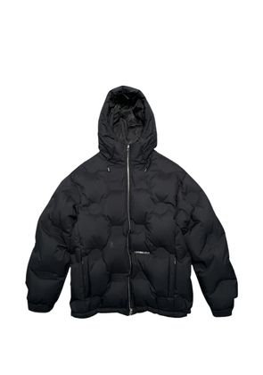 A BATHING APE® debossed monogram 700 down jacket - Black