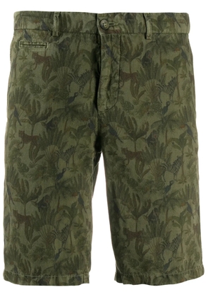 Altea embroidered tailored shorts - Green