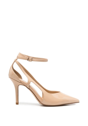 SERGIO MORETTI FIRENZE pointed-toe cutout pumps - Neutrals