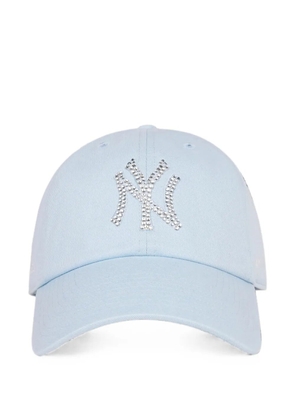 Sporty & Rich Yankees Kristal crystal-embellished cap - Blue