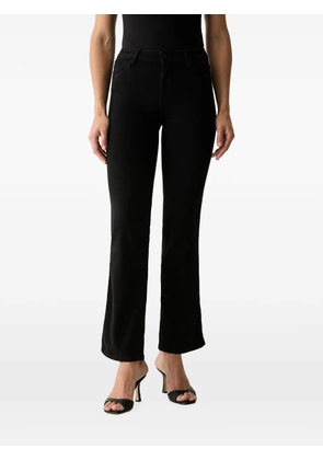 GUESS USA logo-patch flared jeans - Black
