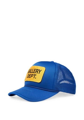 GALLERY DEPT. logo-patch cap - Blue