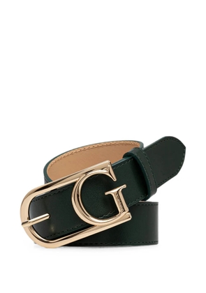 GUESS USA logo-buckle belt - Green