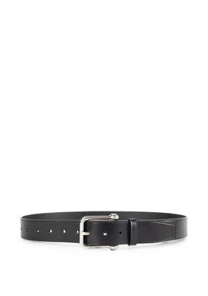 Ann Demeulemeester buckle-fastening leather belt - Black
