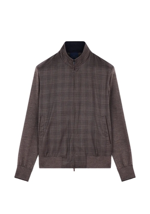 Paul & Shark checked wool lightweight jacket - Brown