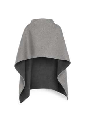 Alberta Ferretti wool poncho - Grey