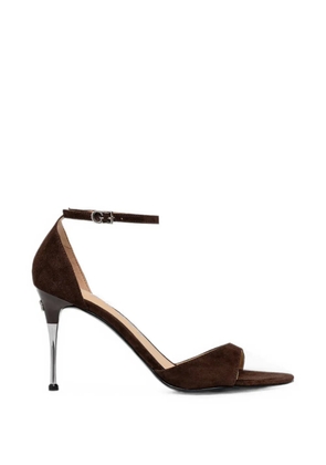 GUESS USA suede ankle-strap sandals - Brown