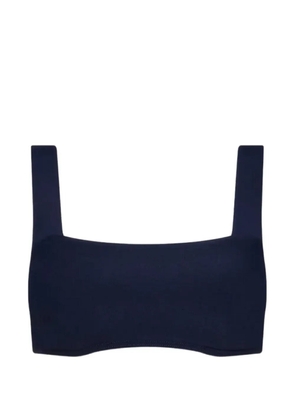 BONDI BORN Elle bikini top - Blue