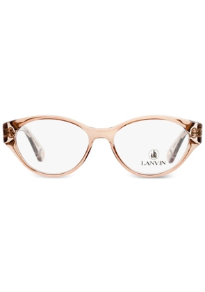 Lanvin oval-frame glasses - Pink