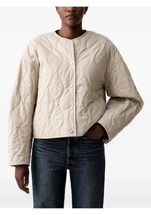Marc O'Polo quilted drop-shoulder jacket - Neutrals