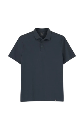 Boggi Milano polo in stretch Supima cotton jersey - Blue