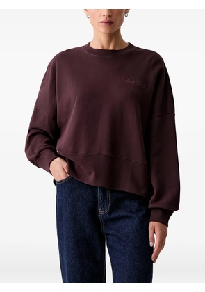 Marc O'Polo logo-embroidered drop-shoulder sweatshirt