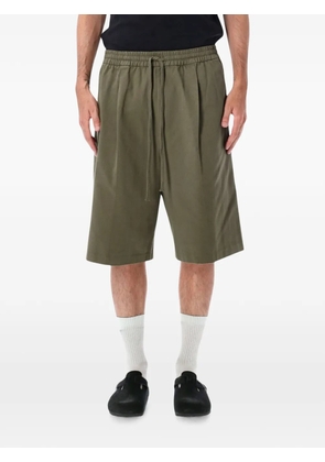 FEAR OF GOD ESSENTIALS drawstring bermuda shorts - Green