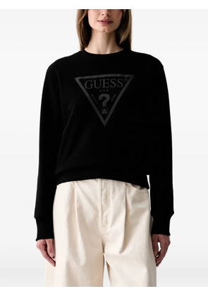 GUESS USA logo-print sweater - Black