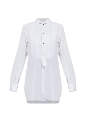 Maison Margiela bib-detail shirt - White