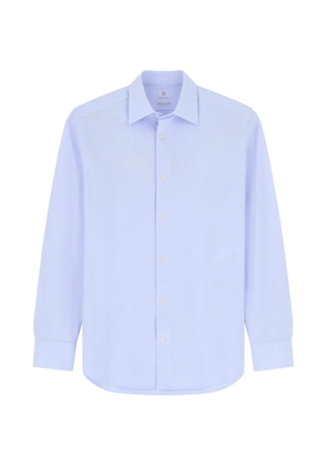 Boggi Milano polo shirt in japanese jersey twill regular fit - Blue